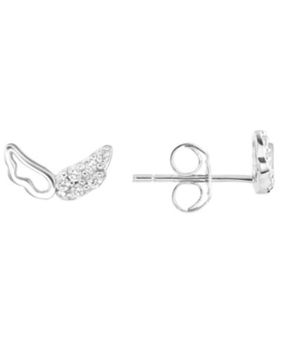Серьги-гвоздики Macy's с кубическим цирконием 0.12 ct. t.w. в стерлинговом серебре