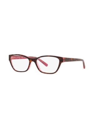 Lenscrafters Woman Square Plastic EC2001 Eyeglasses