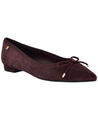 Tommy Hilfiger Women's Kimio Pointed Toe Ballet Flats