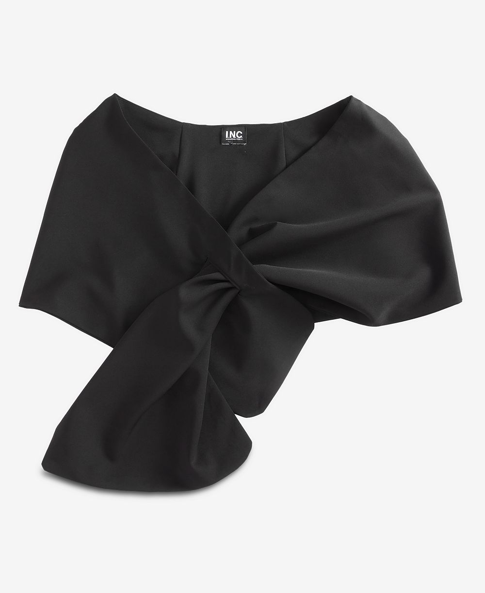 I.N.C. International Concepts Solid Pull Through Evening Wrap, Macy's Exclusive