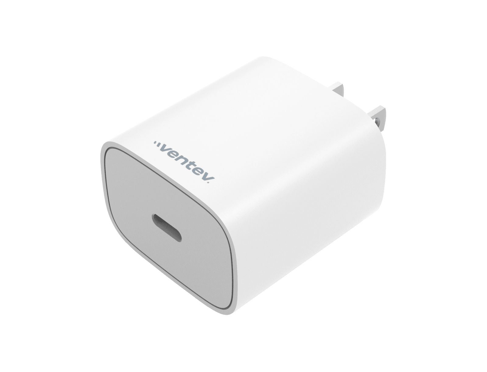 Универсальное настенное зарядное устройство Ventev, 30W ULTRAFAST USB C, белое