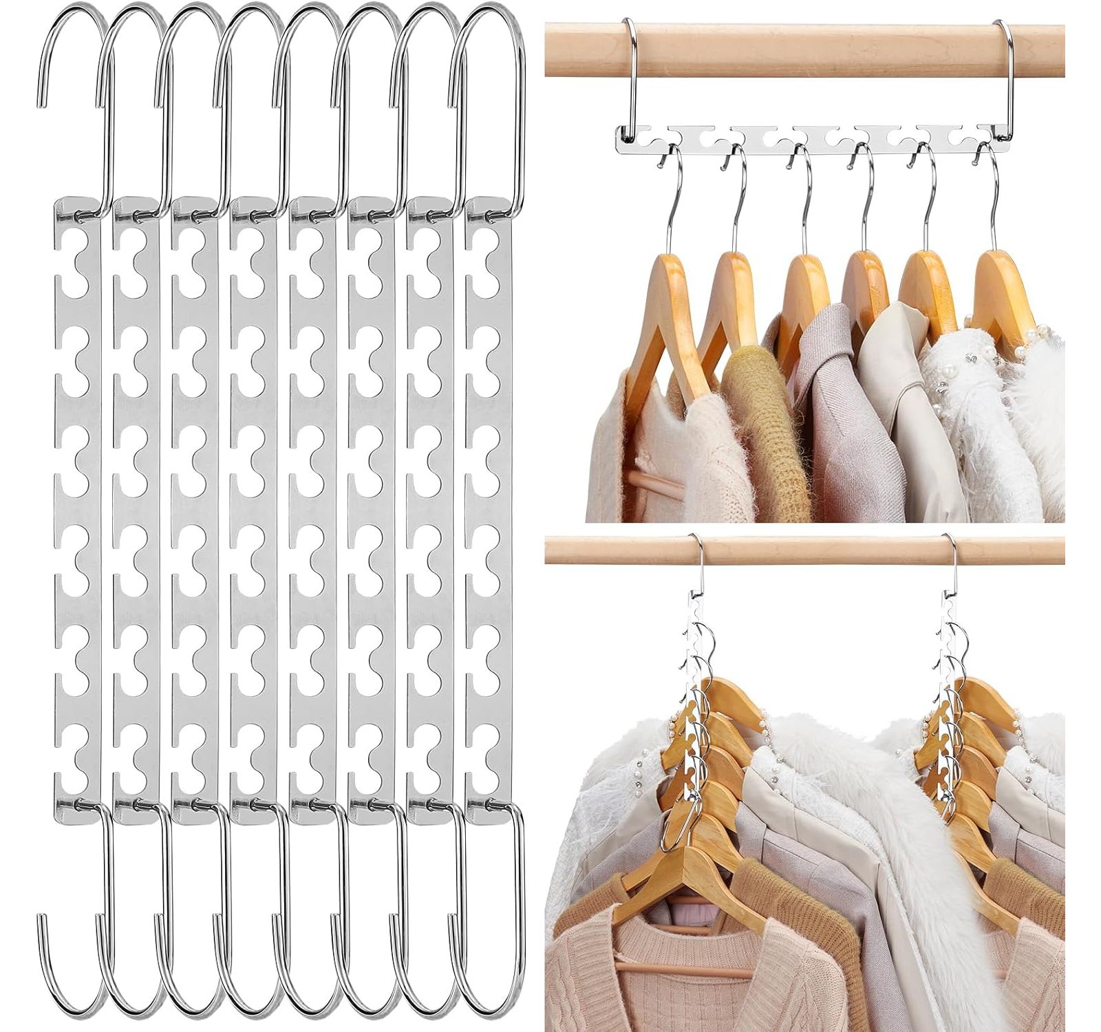 Органайзер для одежды HOUSE DAY Magic Hangers Metal 12 Pack
