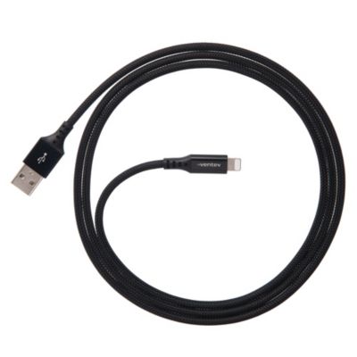 Высокоскоростной кабель Ventev USB A - Apple Lightning, 4 фута