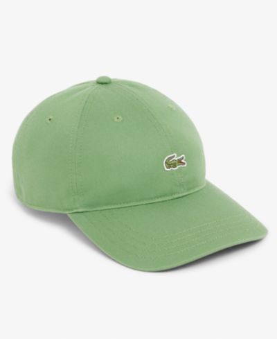 Lacoste Men's Adjustable Strap Twill Cap