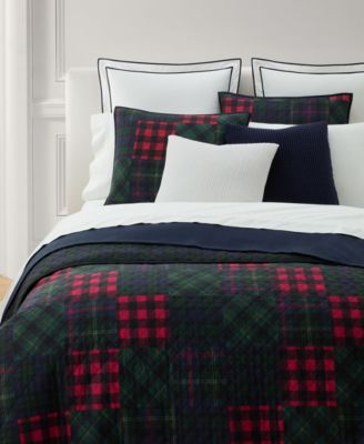 Пододеяльник Lauren Ralph Lauren Hadley Soft Cotton Diamond-Stitch Quilt, King
