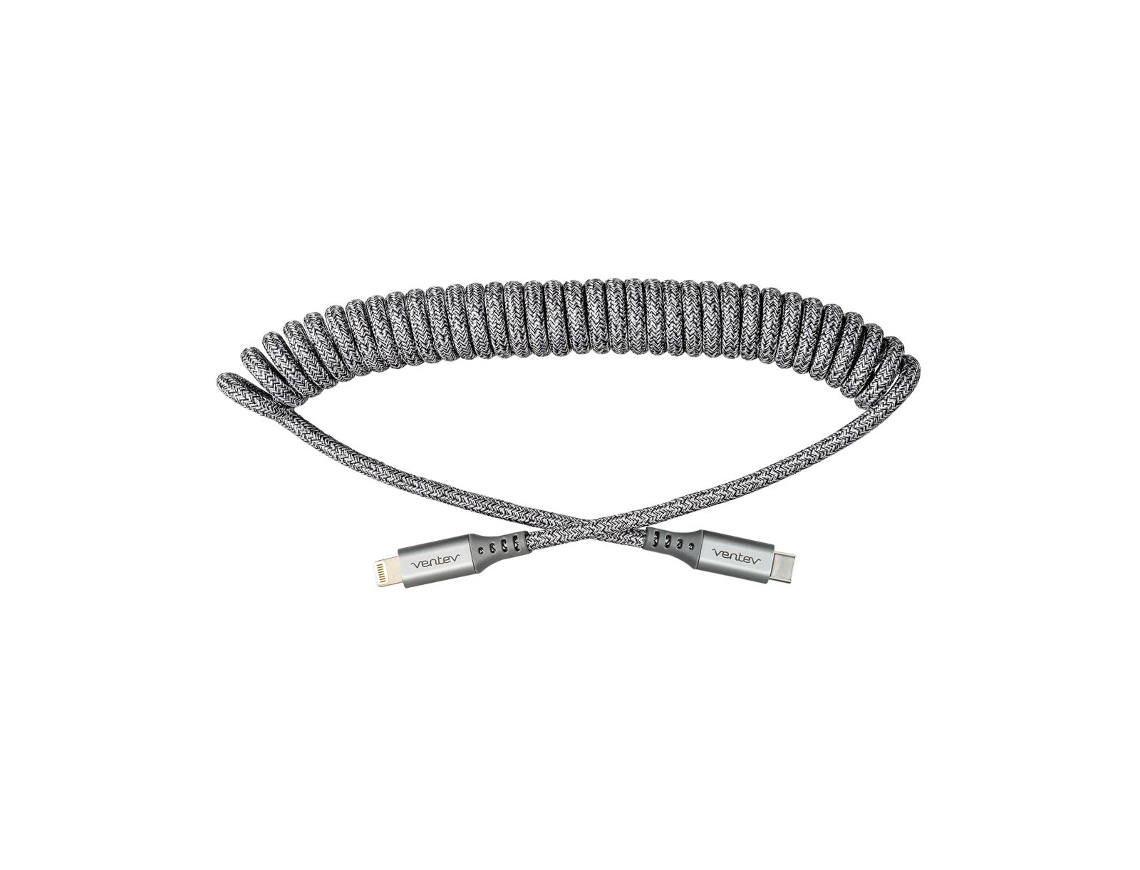Кабель Ventev Helix USB C to Apple Lightning High Speed 3 Foot