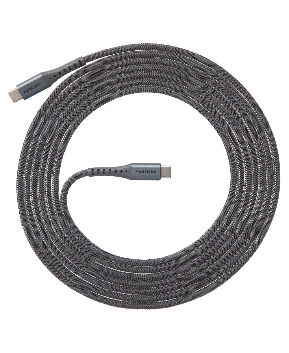 Высокоскоростной сверхпрочный кабель Ventev Alloy USB-C to USB-C, 10 Foot