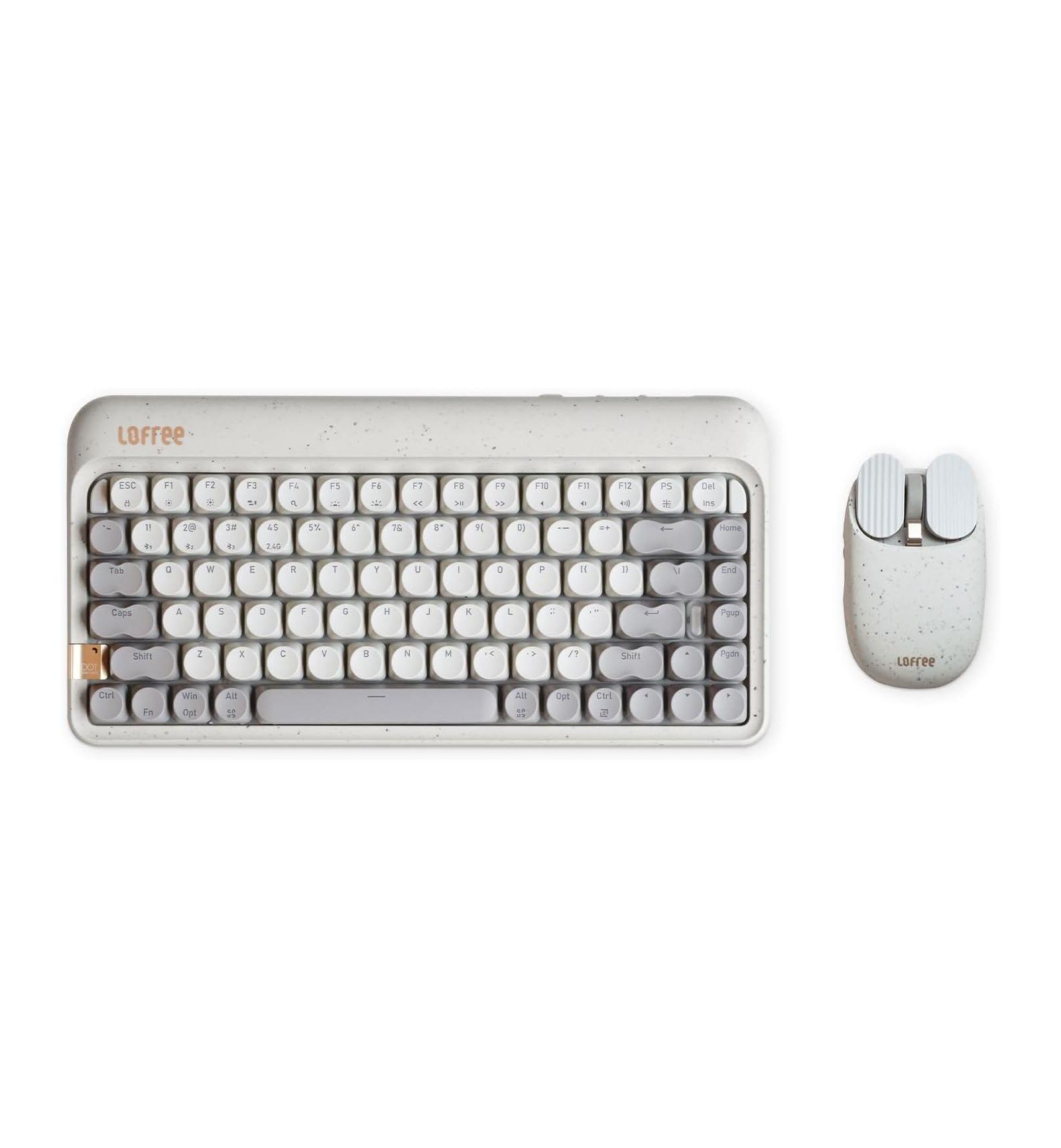 Lofree Zero Artz Wireless Hot-Swappable 75% Layout Mechanical Keyboard for Windows, MacOS, iOS, and Android