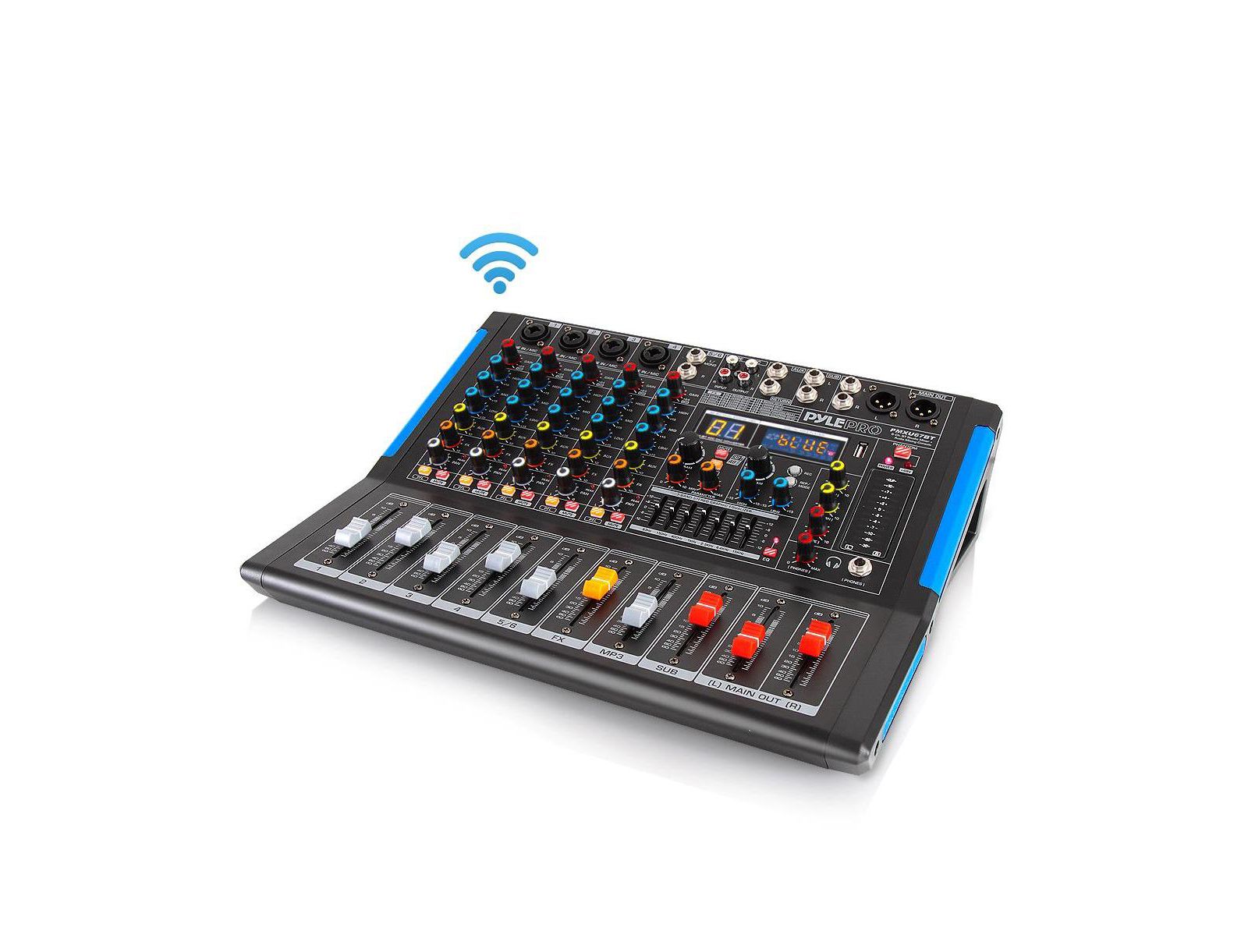 Pyle 6-Channel Bluetooth Studio Mixer