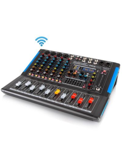 Pyle 6-Channel Bluetooth Studio Mixer