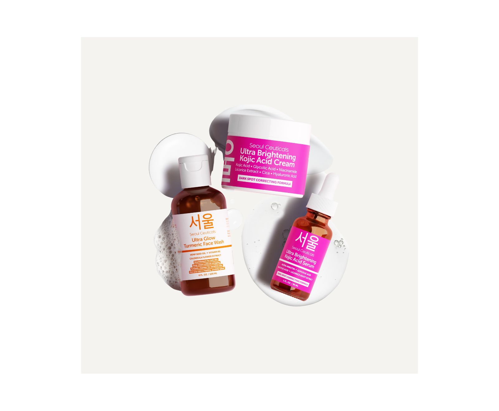 Seoul Ceuticals Korean Beauty Bundle Dark Spot Routine Kit