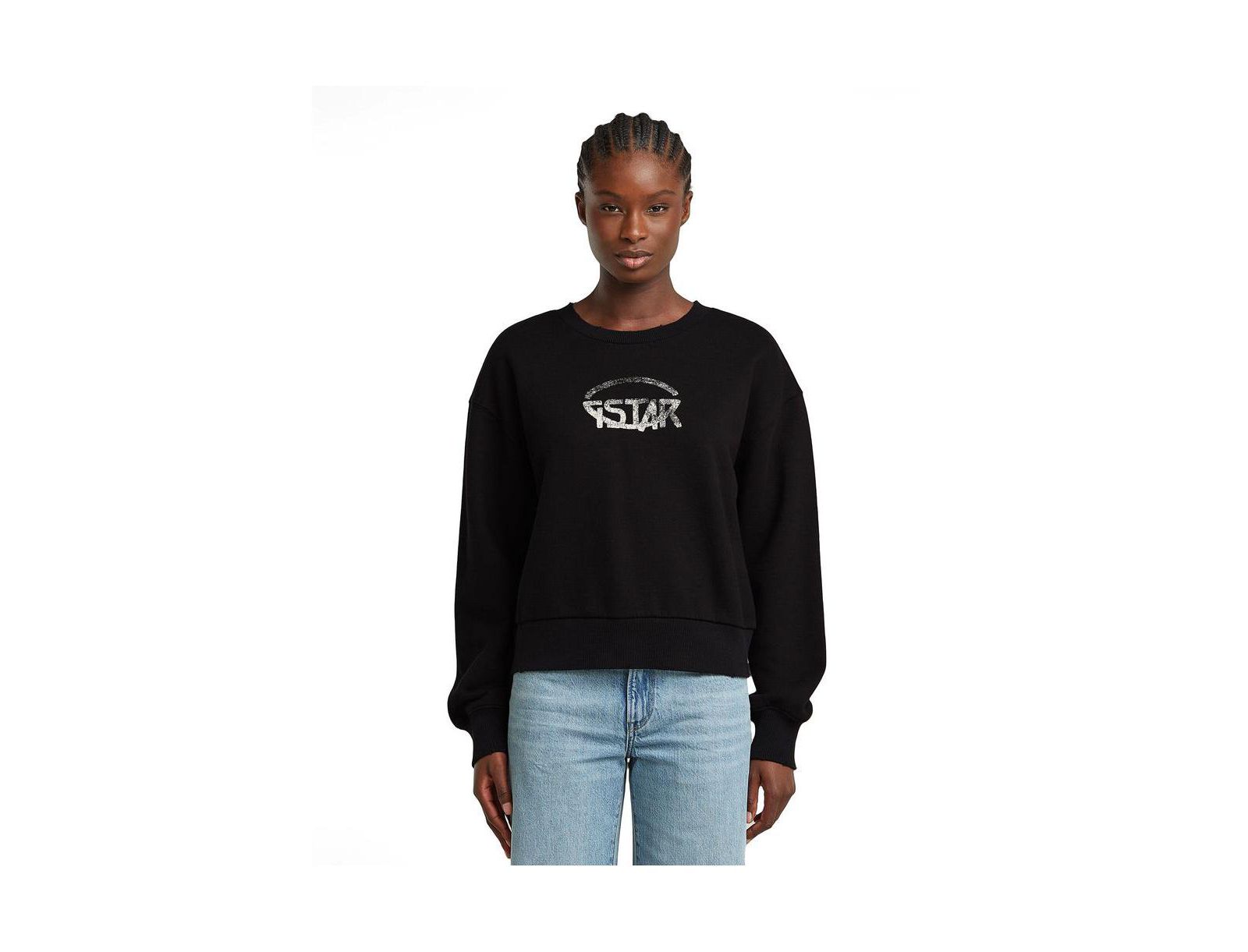 G-Star Women's Logo Loose Sweater
