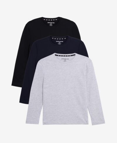 Black/navy/light heather grey