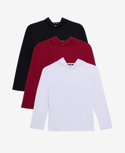 Burgundy/black/white