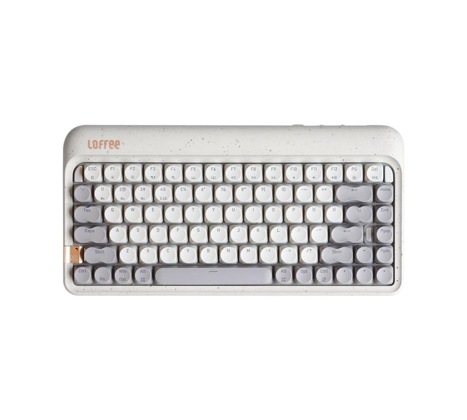 Lofree Zero Artz Rechargeable 75% Hot-Swappable Mechanical Keyboard with Linear Switches for Windows, macOS, iOS, and Android