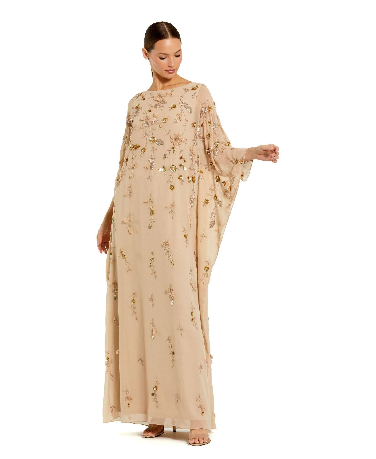 Mac Duggal Женский Embellished Trapeze Dress