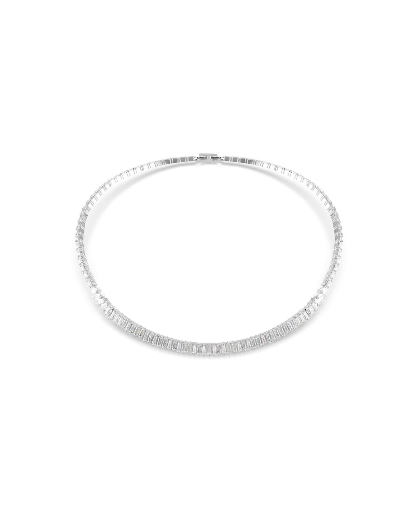 Ожерелье Swarovski Matrix с родиевым покрытием
