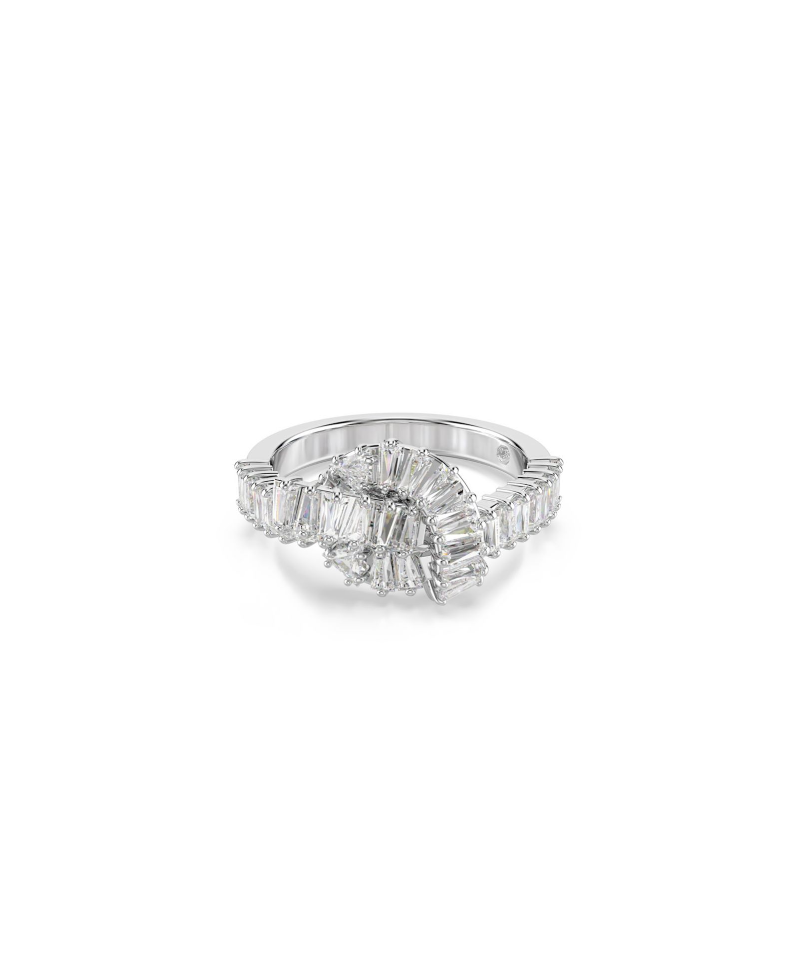 Swarovski Matrix White Rhodium Plated Ring