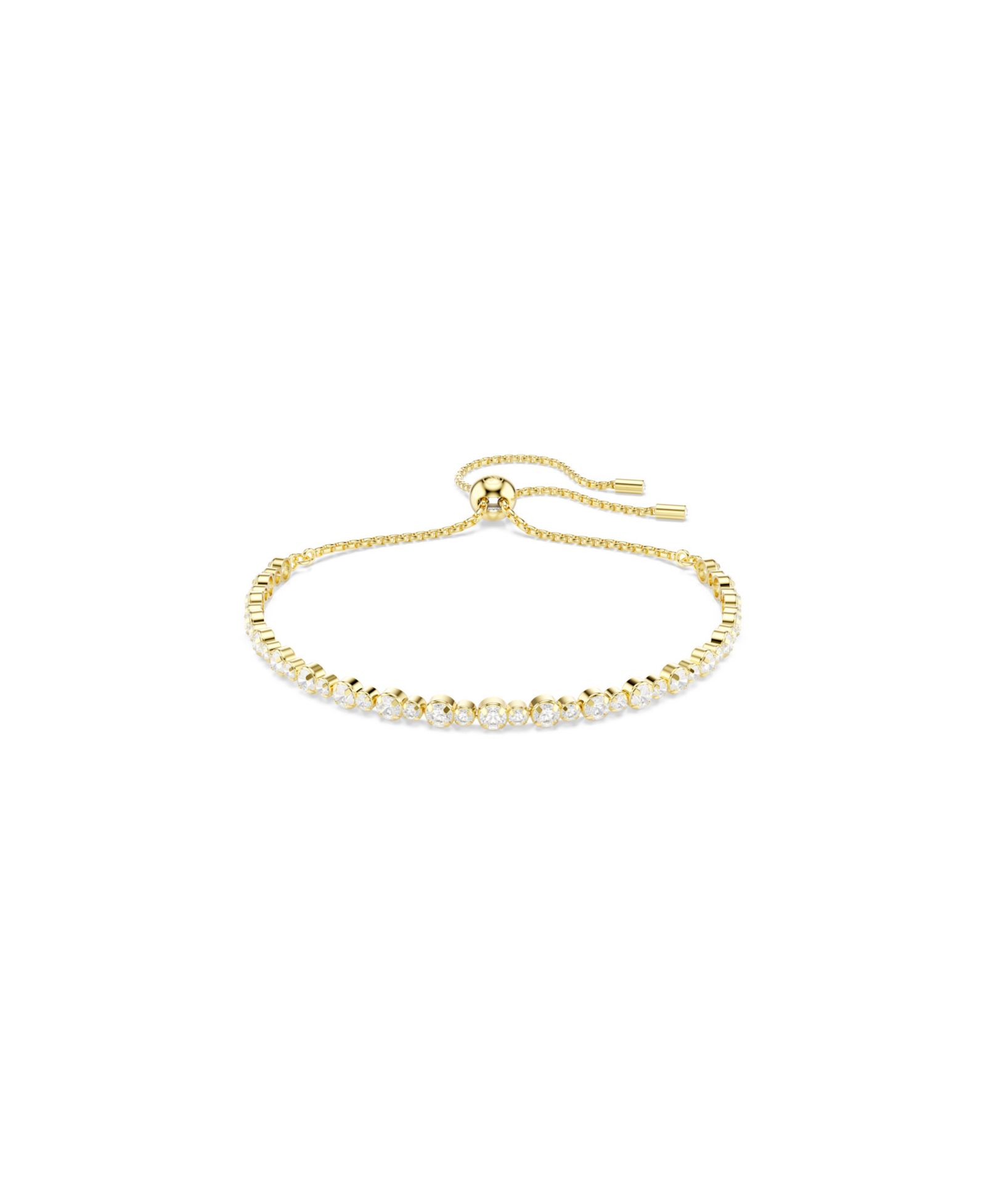 Браслет Swaroski Matrix Gold-Tone Plated Tennis