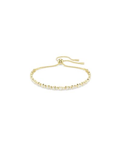 Браслет Swaroski Matrix Gold-Tone Plated Tennis