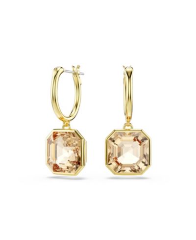 Swarovski Millenia  Gold-Tone Plated Drop Earrings