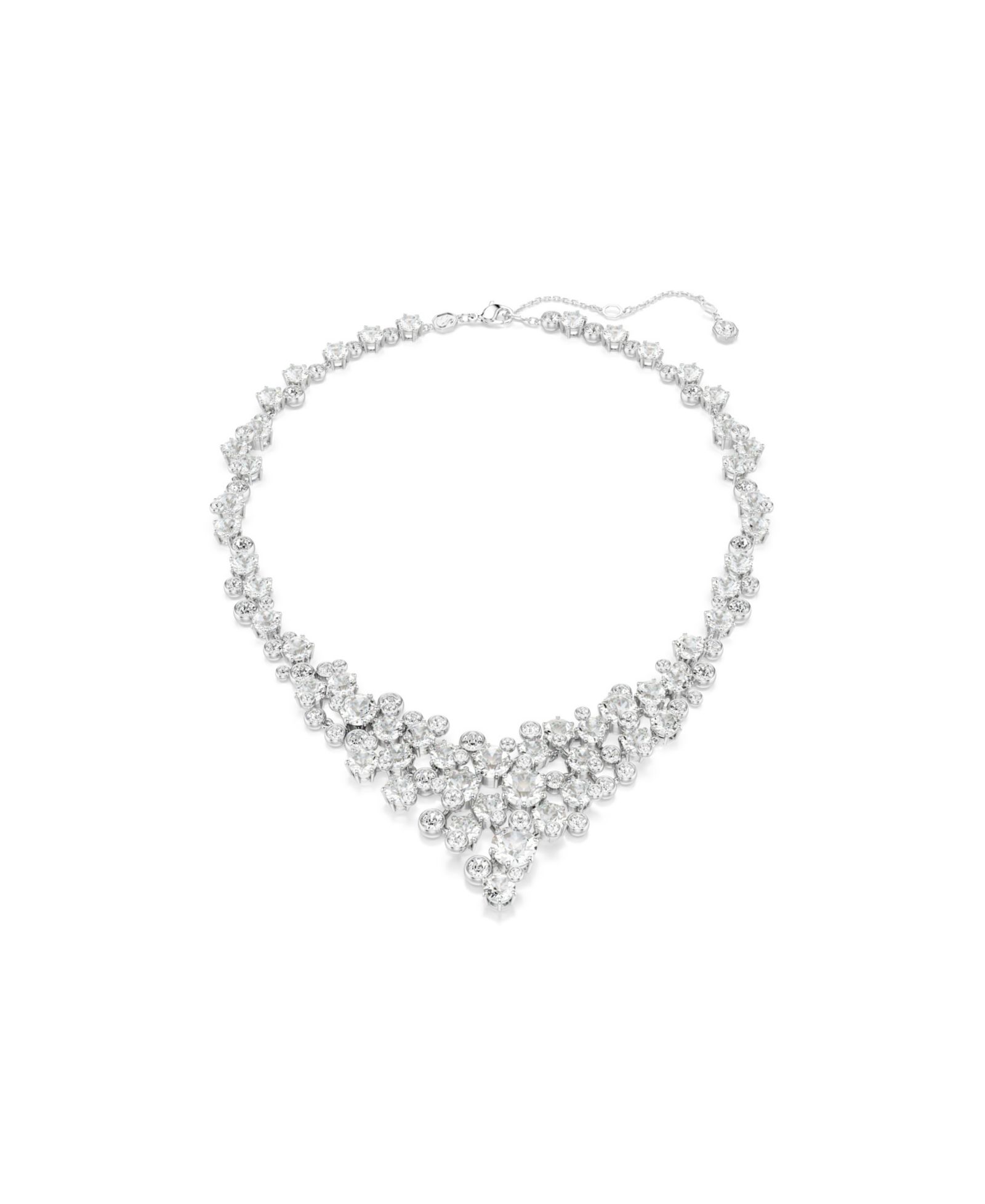 Swarovski Constella ожерелье с родиевым покрытием