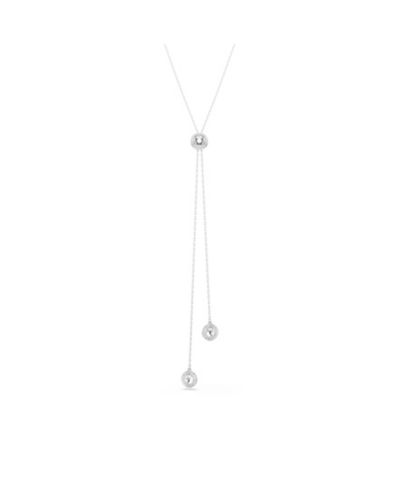 Подвеска Swarovski Una Angelic Rhodium Plated Y Pendant Necklace