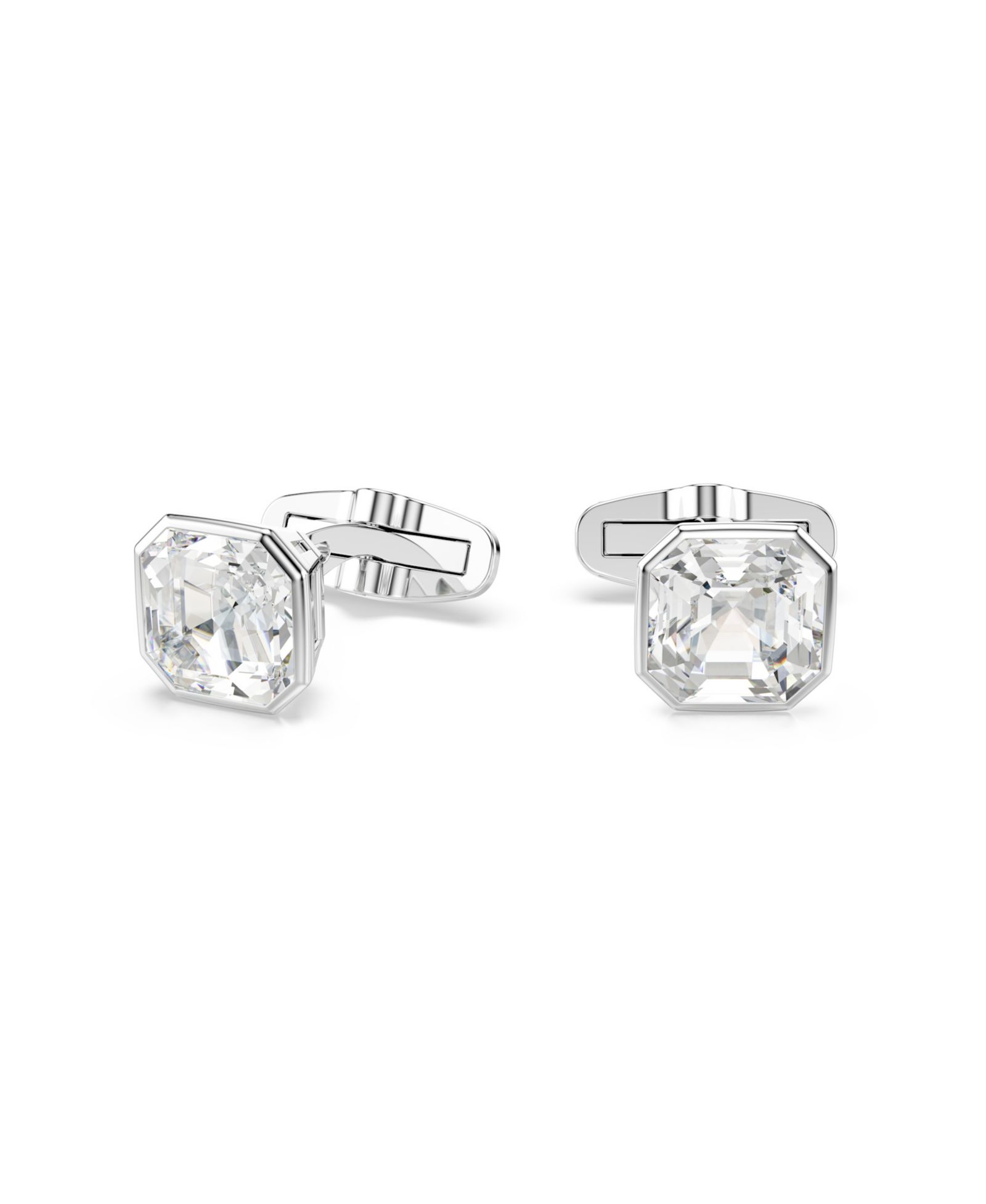 Swarovski Millenia Rhodium Plated Cufflinks