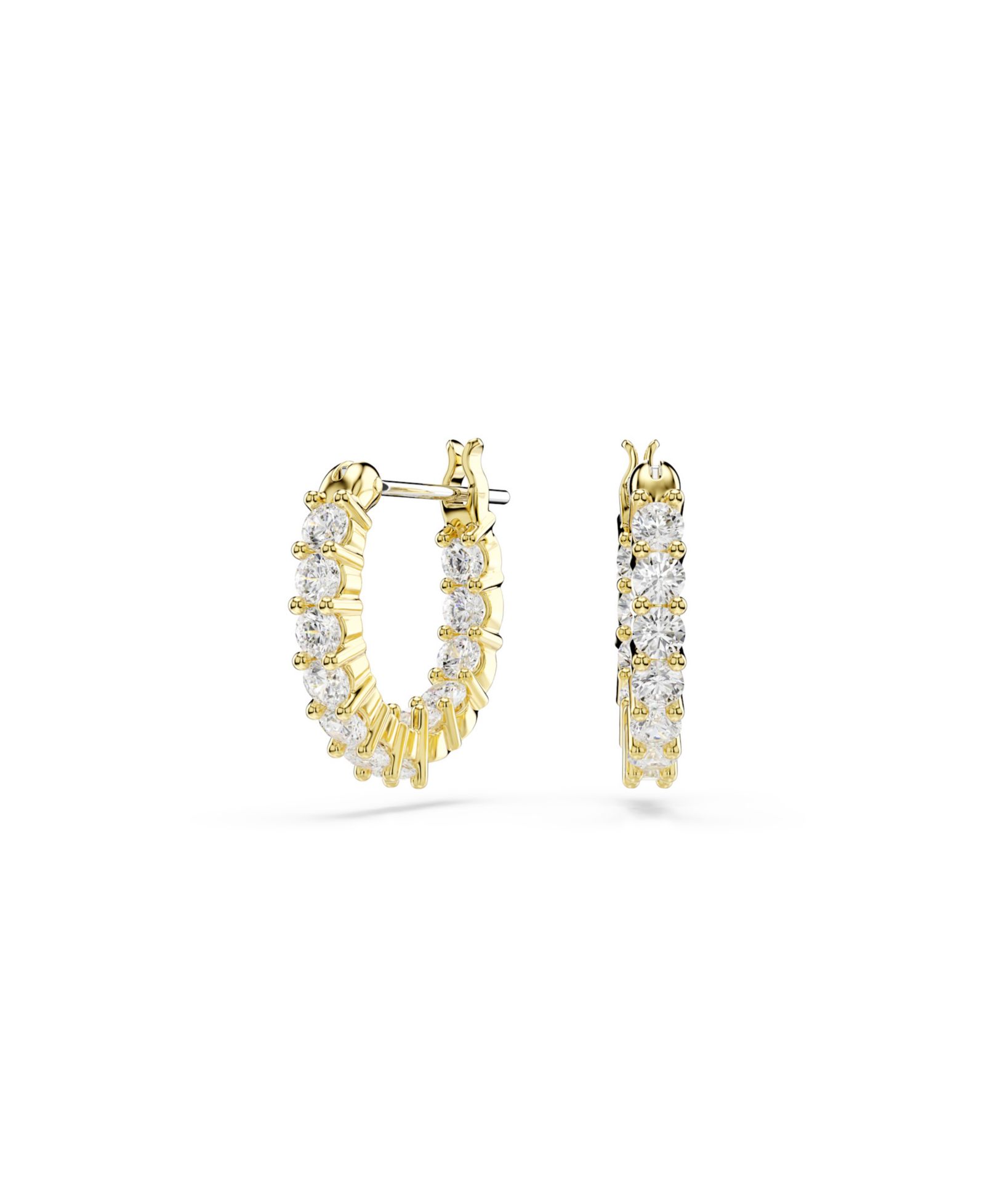 Swarovski Серьги-кольца Matrix Vittore Gold-Tone Plated
