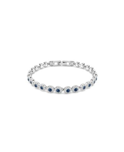 Браслет Swaroski Una Angelic Rhodium Plated Tennis