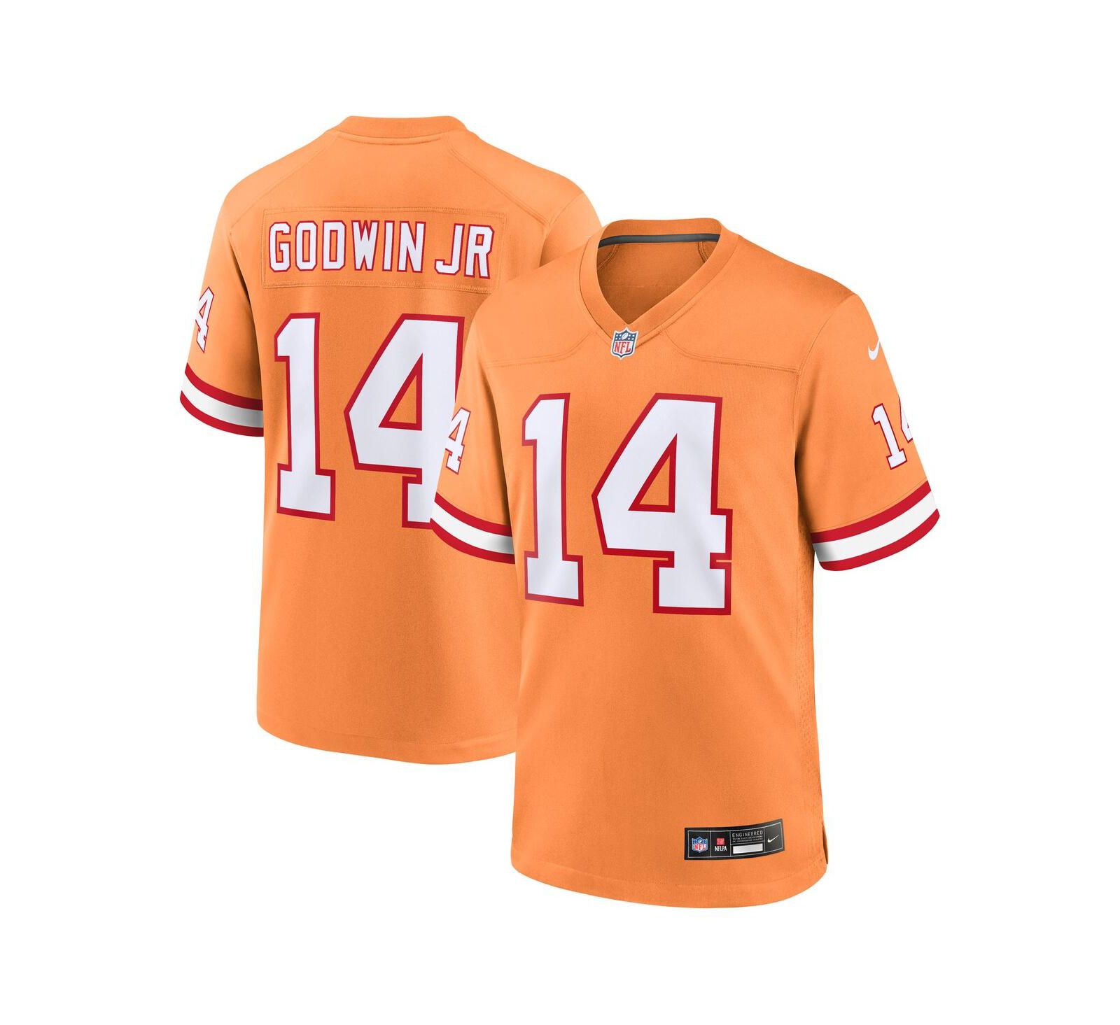 Мужская джерси Nike Chris Godwin Jr. Tampa Bay Buccaneers