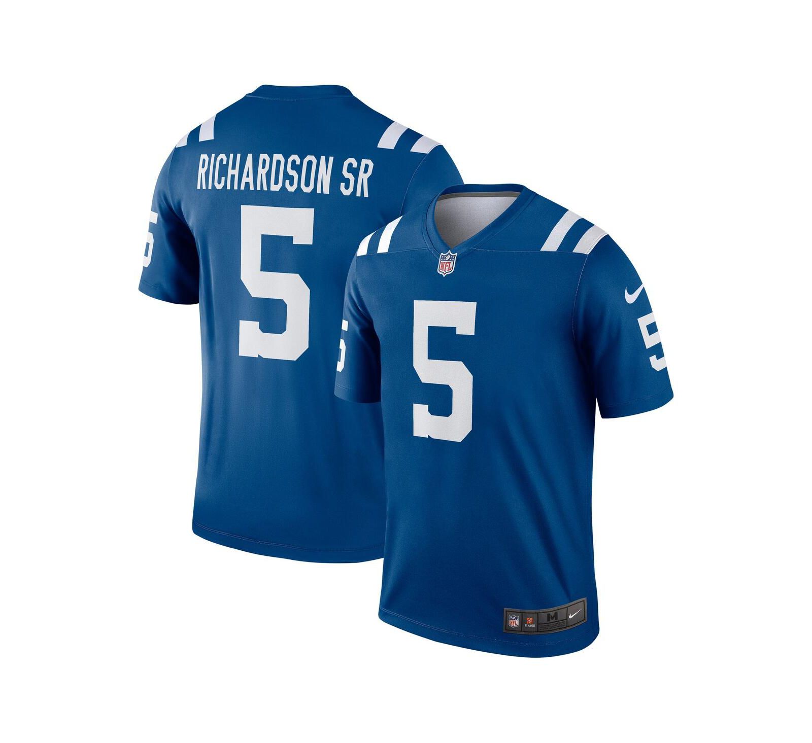 Nike Мужская игровая джерси Indianapolis Colts Legend Anthony Richardson Royal