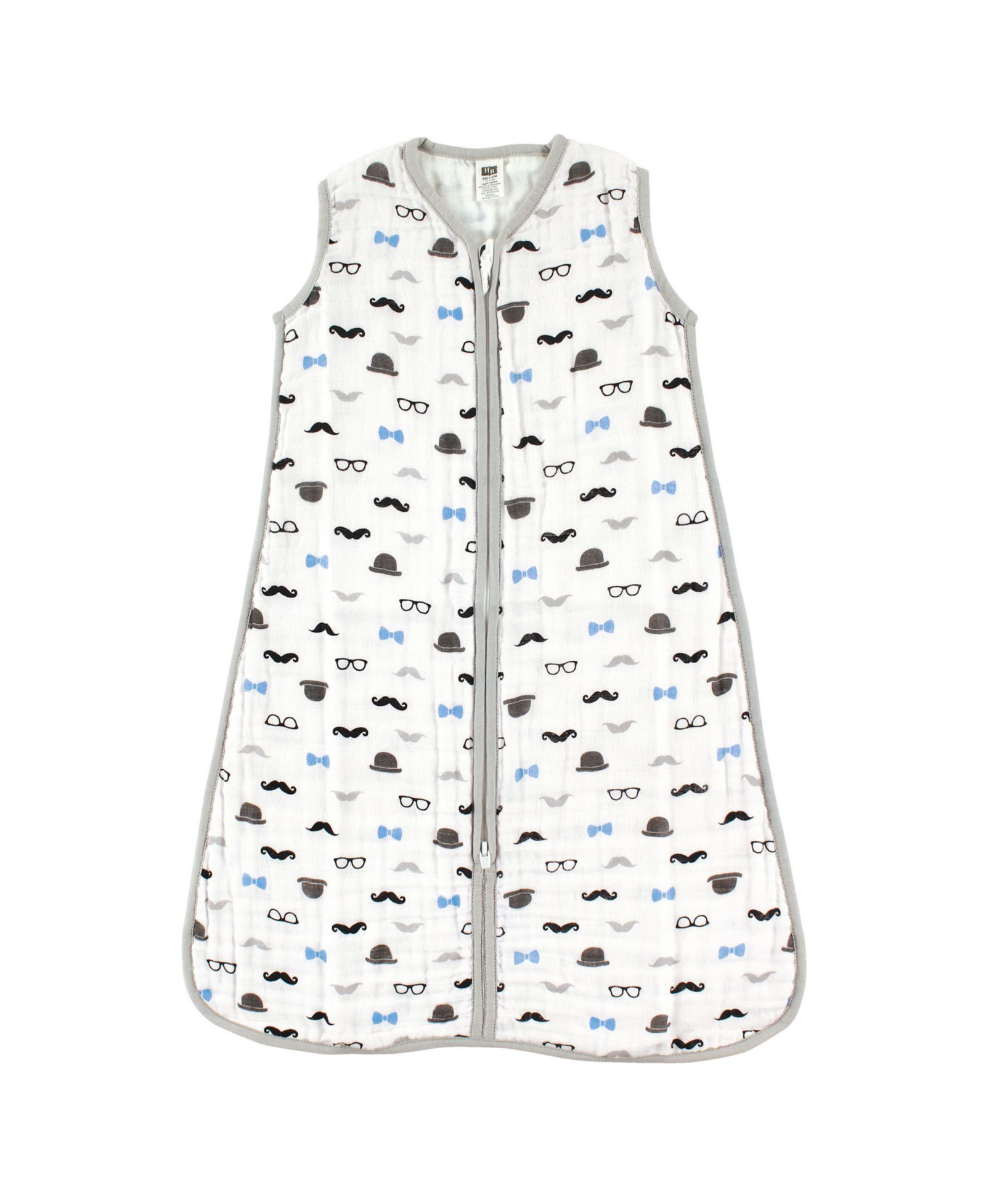 Hudson Baby Sleeveless Cotton Muslin Wearable Blanket