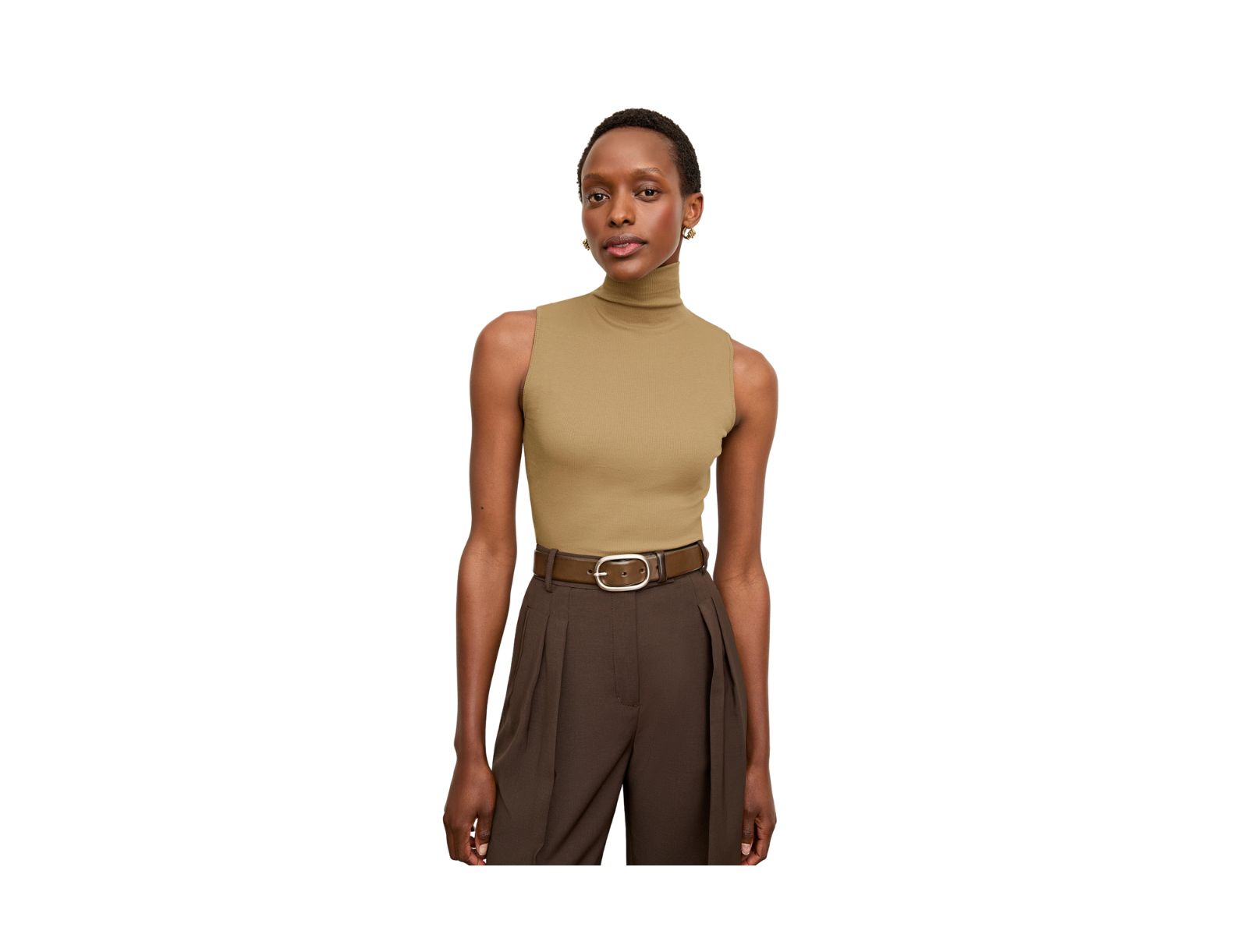 M.M.LaFleur Женский Jett Tank - Organic Ribbed Pima Cotton