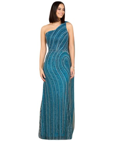 Женское вечернее платье Lara One Shoulder Fitted Gown