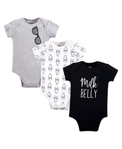 Little Treasure Baby Boys Treasure Everyday Cotton Snapsuits