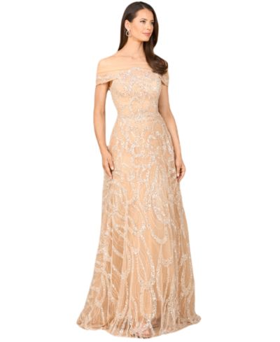 Женское вечернее платье Lara Off Shoulder A-line Gown