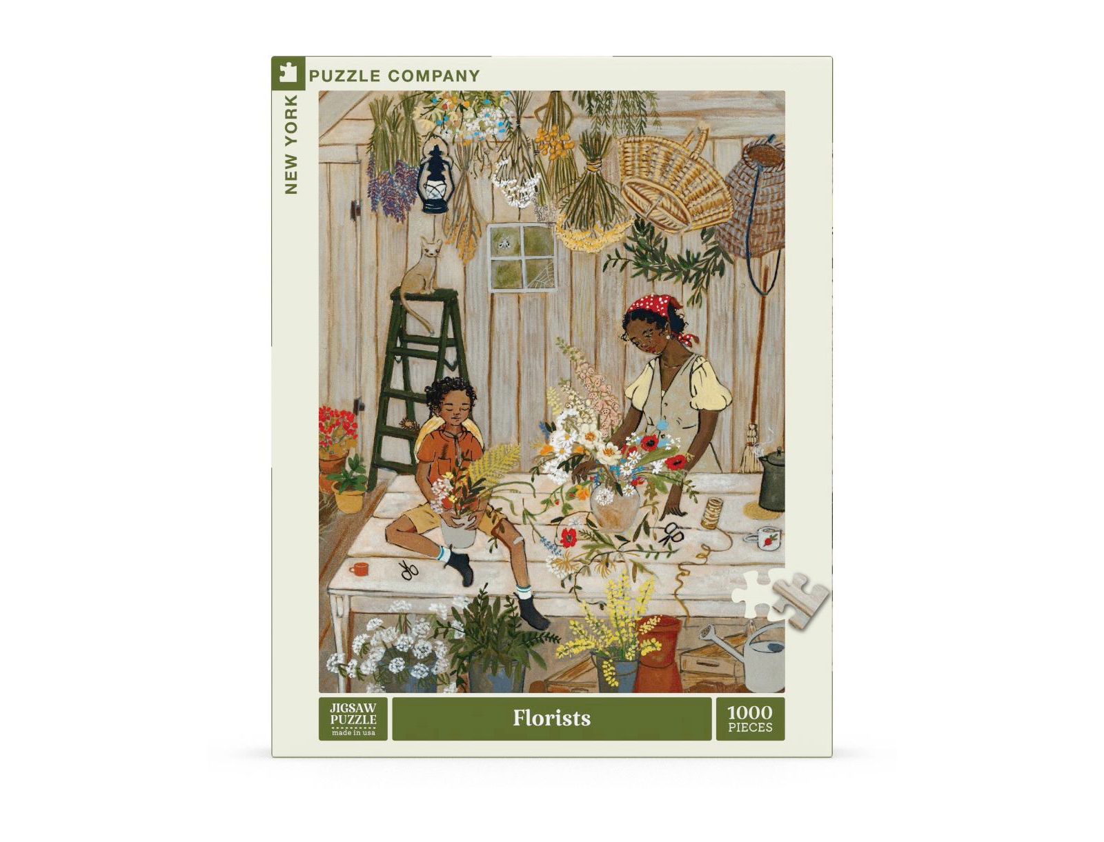 Пазл New York Puzzle Company Florists, 1000 деталей