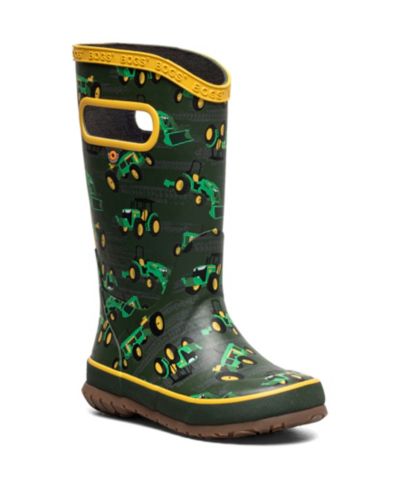 Детские резиновые сапоги BOGS Little and Big Kids Rainboot Tractor Boots