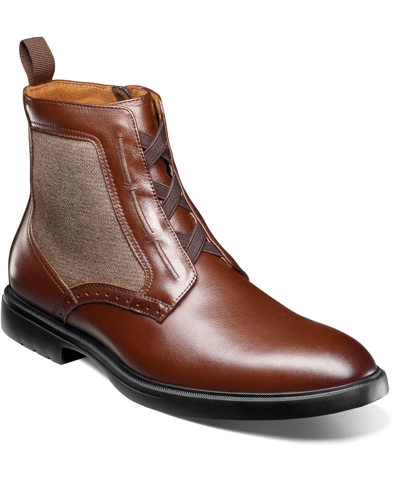 Мужские ботинки Stacy Adams Thompson Elastic Lace Round Toe