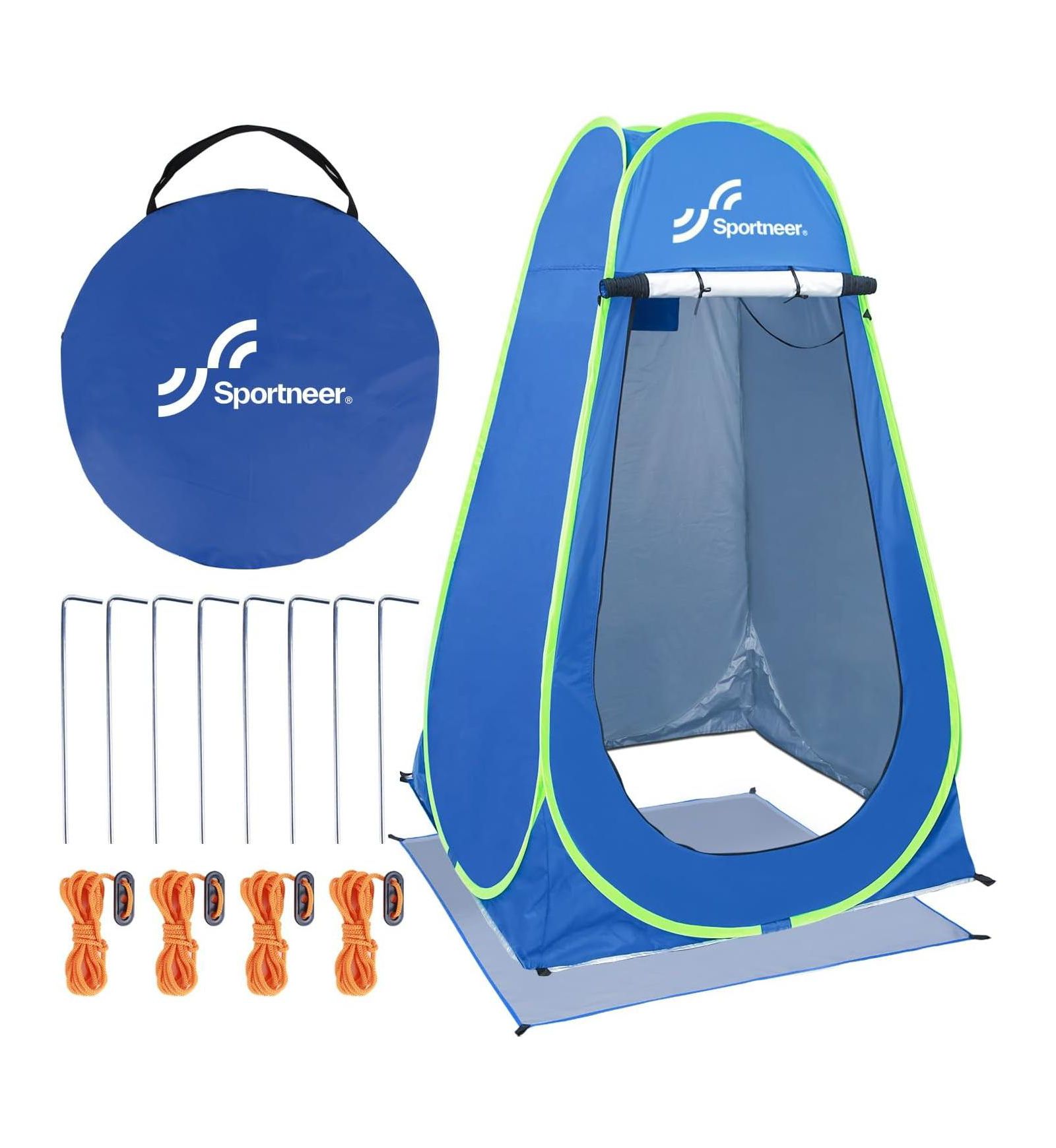 6.25' Portable Pop Up Changing Dressing Room Tent W/Carrying Bag for Camping Photo Shoot