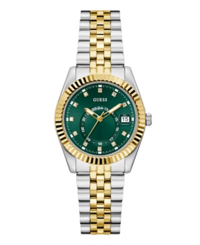 Женские многофункциональные часы GUESS Two-Tone 34mm