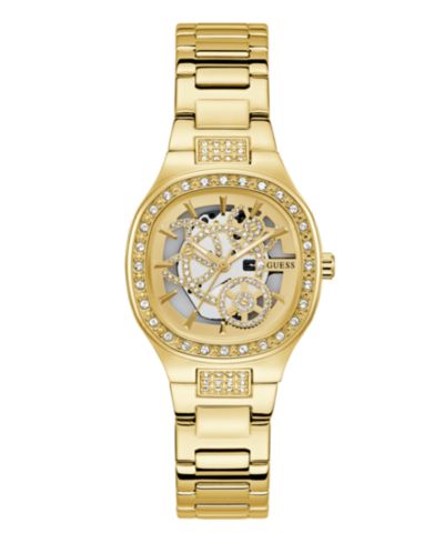 GUESS Women's Gold Tone Analog Watch, 32mm
