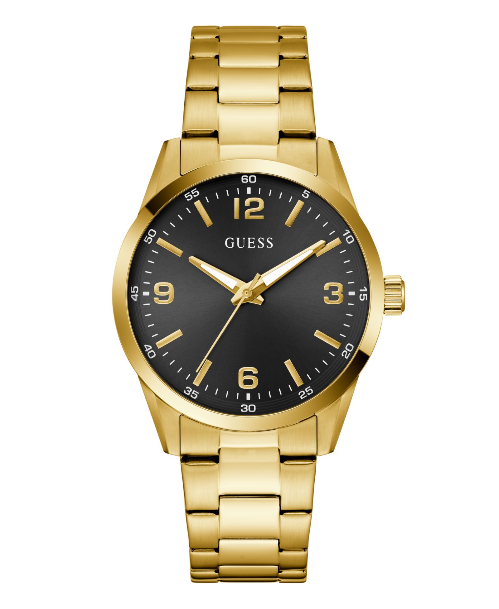 Мужские часы GUESS Gold Tone Analog 40mm