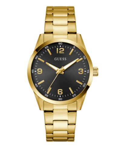 GUESS Men's Gold Tone Analog Watch, 40mm