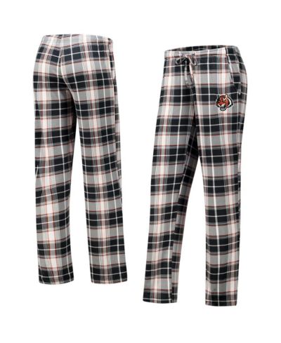 Женские трикотажные брюки Concepts Sport Cincinnati Bengals Ashford Plaid, черные