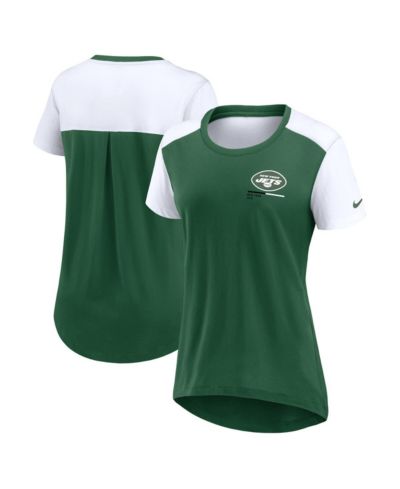 Nike Women's Green New York Jets Performance Fashion T-Shirt