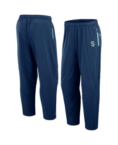 Мужские брюки Fanatics Deep Sea Blue Seattle Kraken Authentic Pro Rink