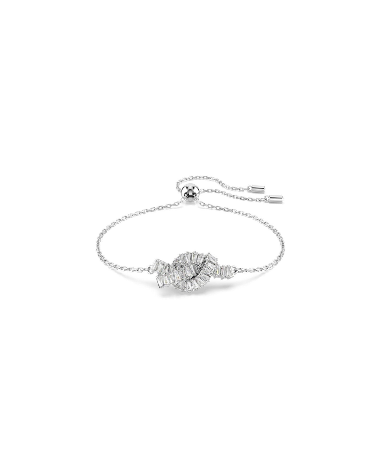 Swaroski Matrix  Rhodium Plated Bracelet