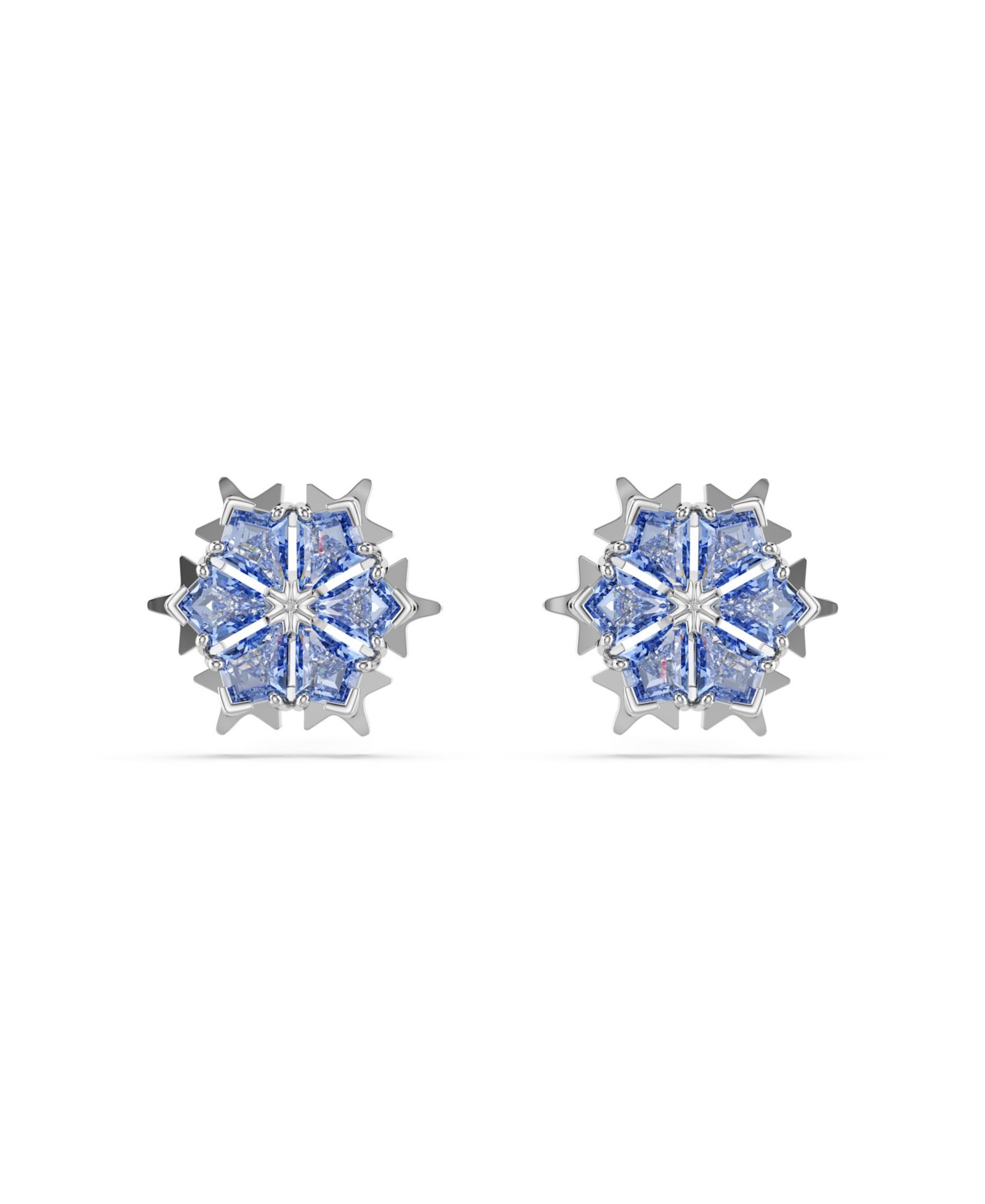 Swarovski Magic  Rhodium Plated Stud Earrings